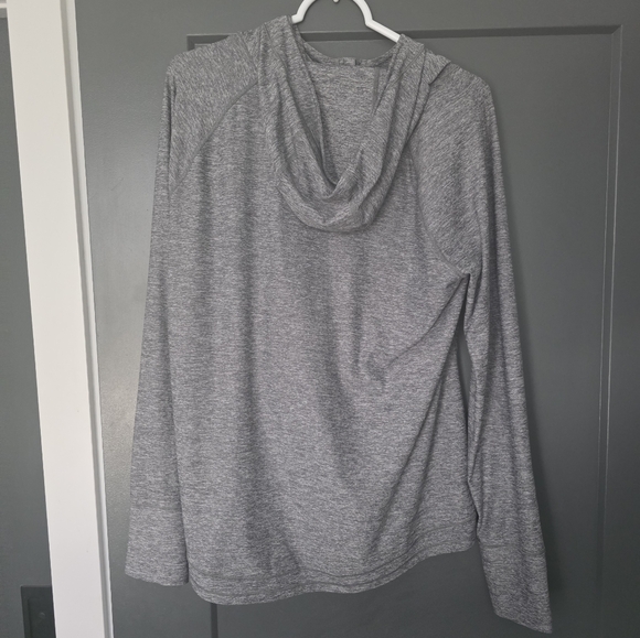 Athleta Heather Gray Athletic Pacifica Ilume Full zip Extra Large - Picture 3 of 3